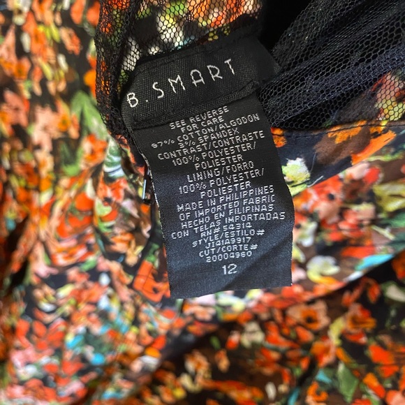 Floral and lace fit and flare dress - Picture 6 of 12